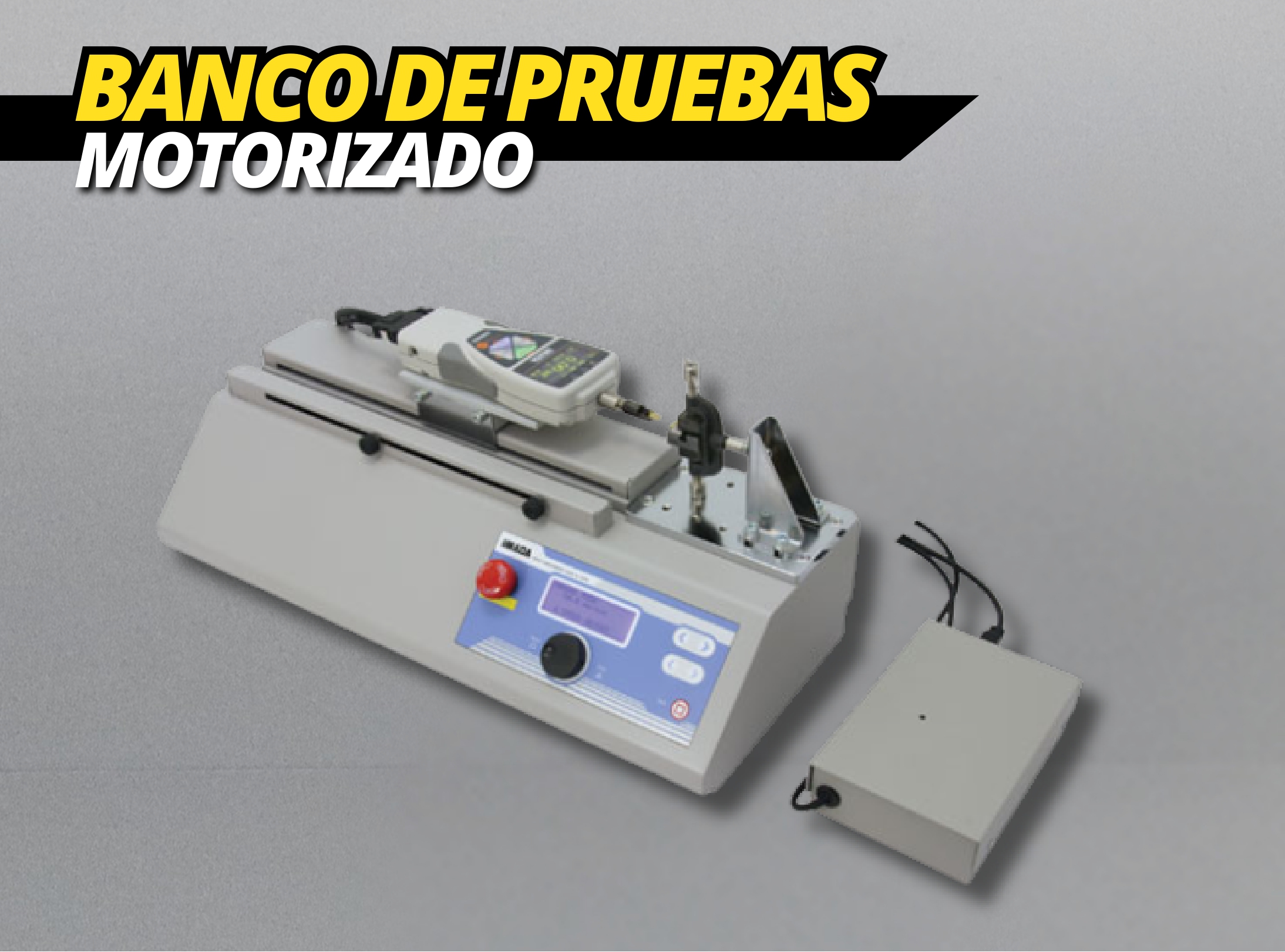 Banco de pruebas motorizado IM-MH2110