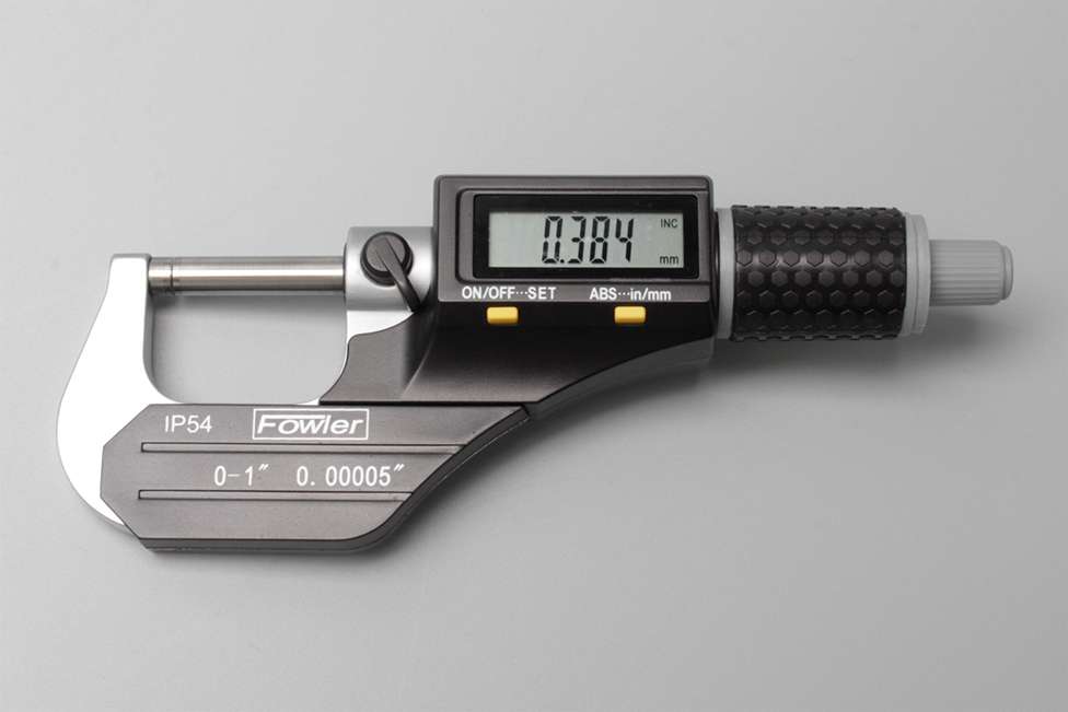 IP65 calibre de micrómetro en espiral Precisión 0,001 Micrómetro de pantalla digital con escala 0-25/25-50/50-75/75-100 mm-0-25 mm 